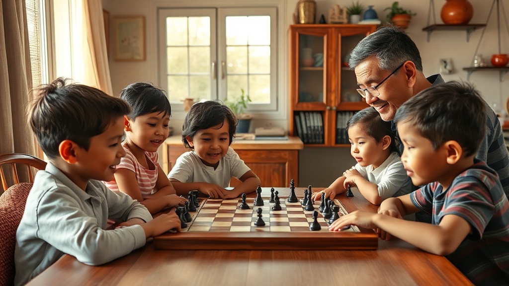 A qué edad debe empezar un niño a jugar ajedrez